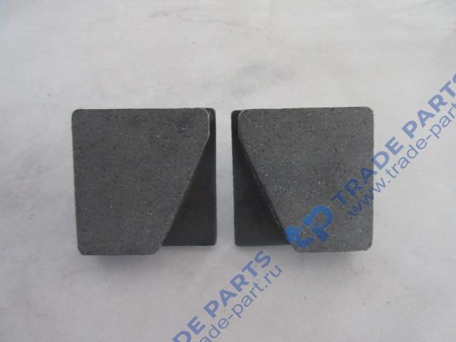 Реальная фотография колодки стояночного тормоза cdm 833/855 комплект 2 шт.