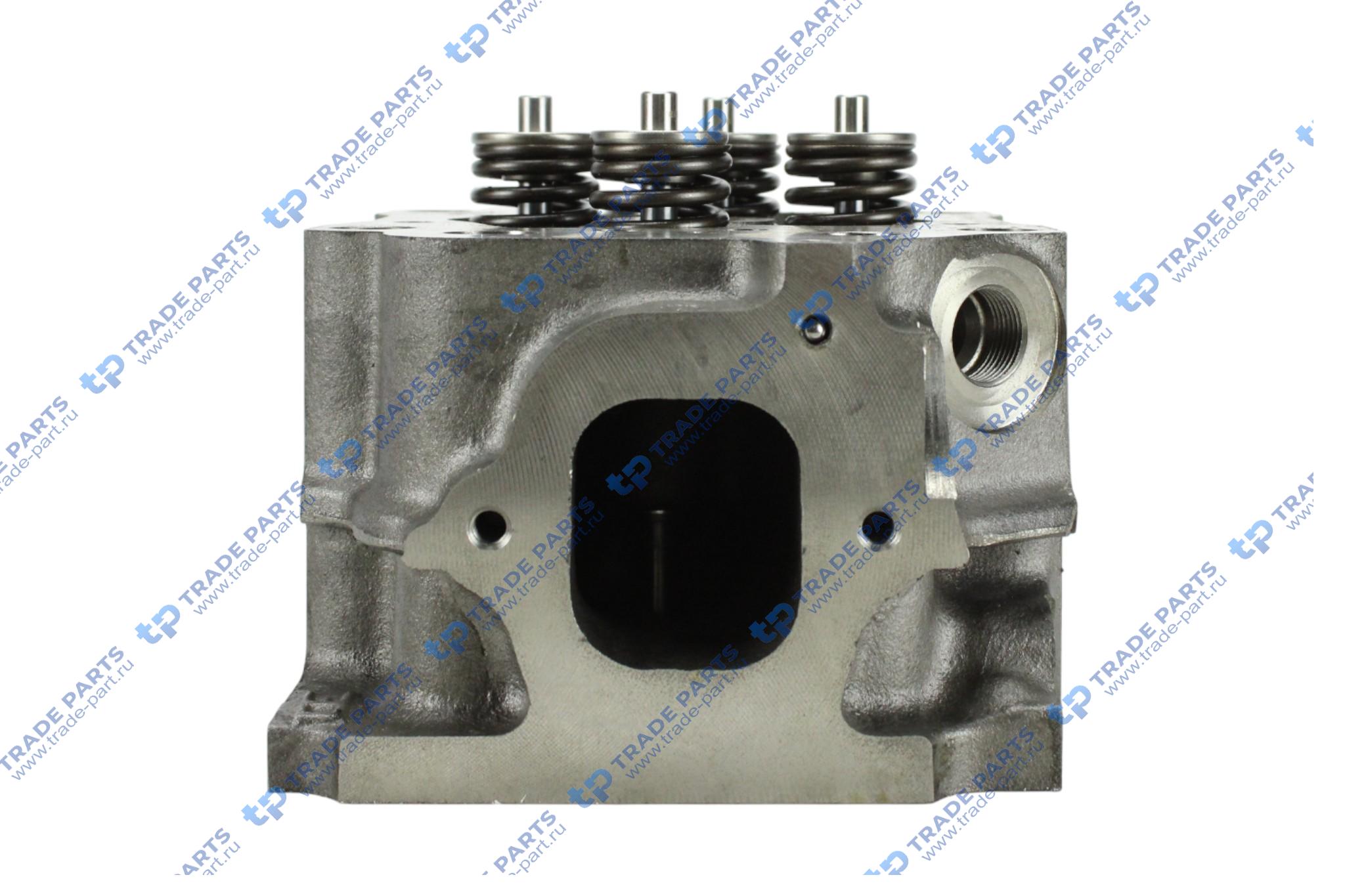 Реальная фотография головка блока (с клапанами) mb om 501/502 la