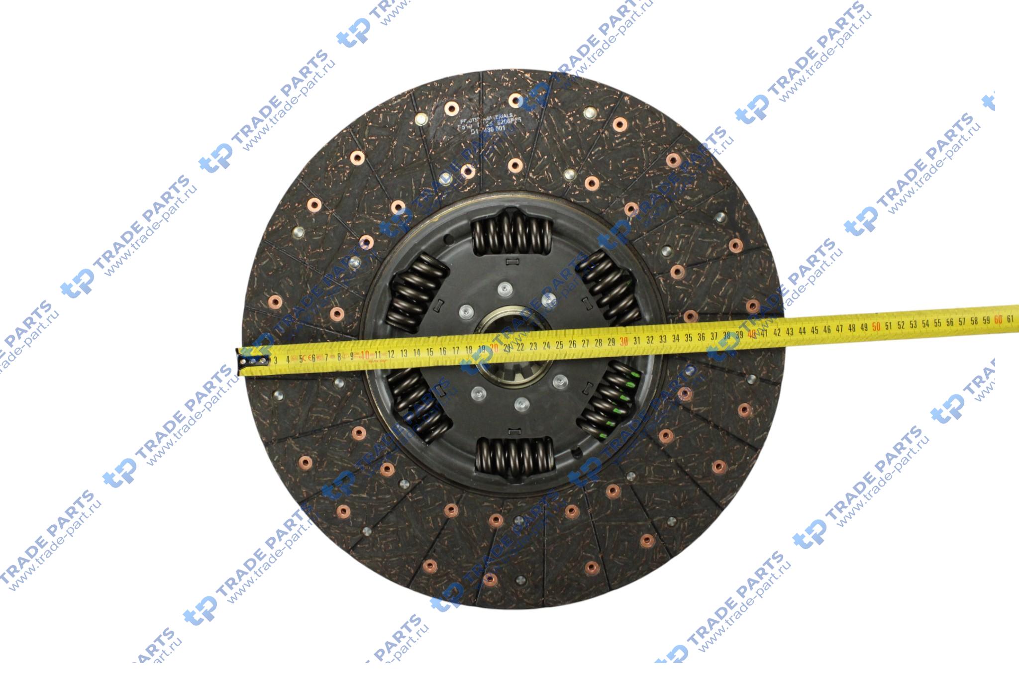 Реальная фотография комплект сцепления mb om402la, om442la, om422, om423, om440la, om446la zf 430 mm.