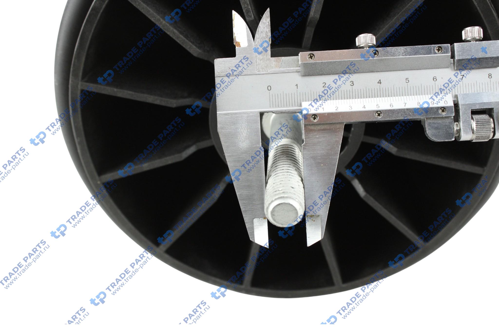 Реальная фотография пневморессора с пластиковым стаканом iveco stralis