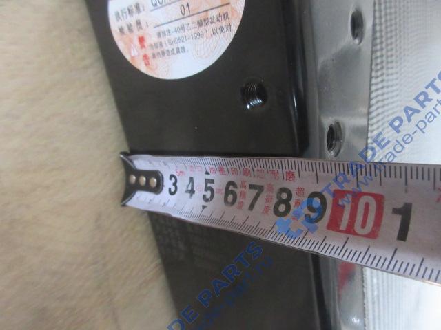 Реальная фотография радиатор системы охлаждения алюминиевый faw j6,j6p с 2019 года ca6dl e5