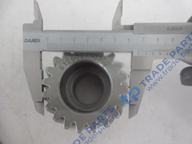 Реальная фотография шестерня компрессора wp10/wp12 (под толстый вал)