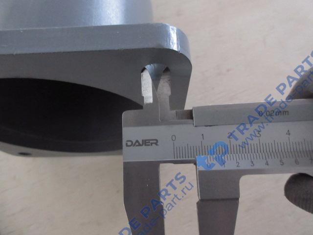 Реальная фотография труба выхлопной системы передняя часть с изгибом faw j6 са3250 качество о