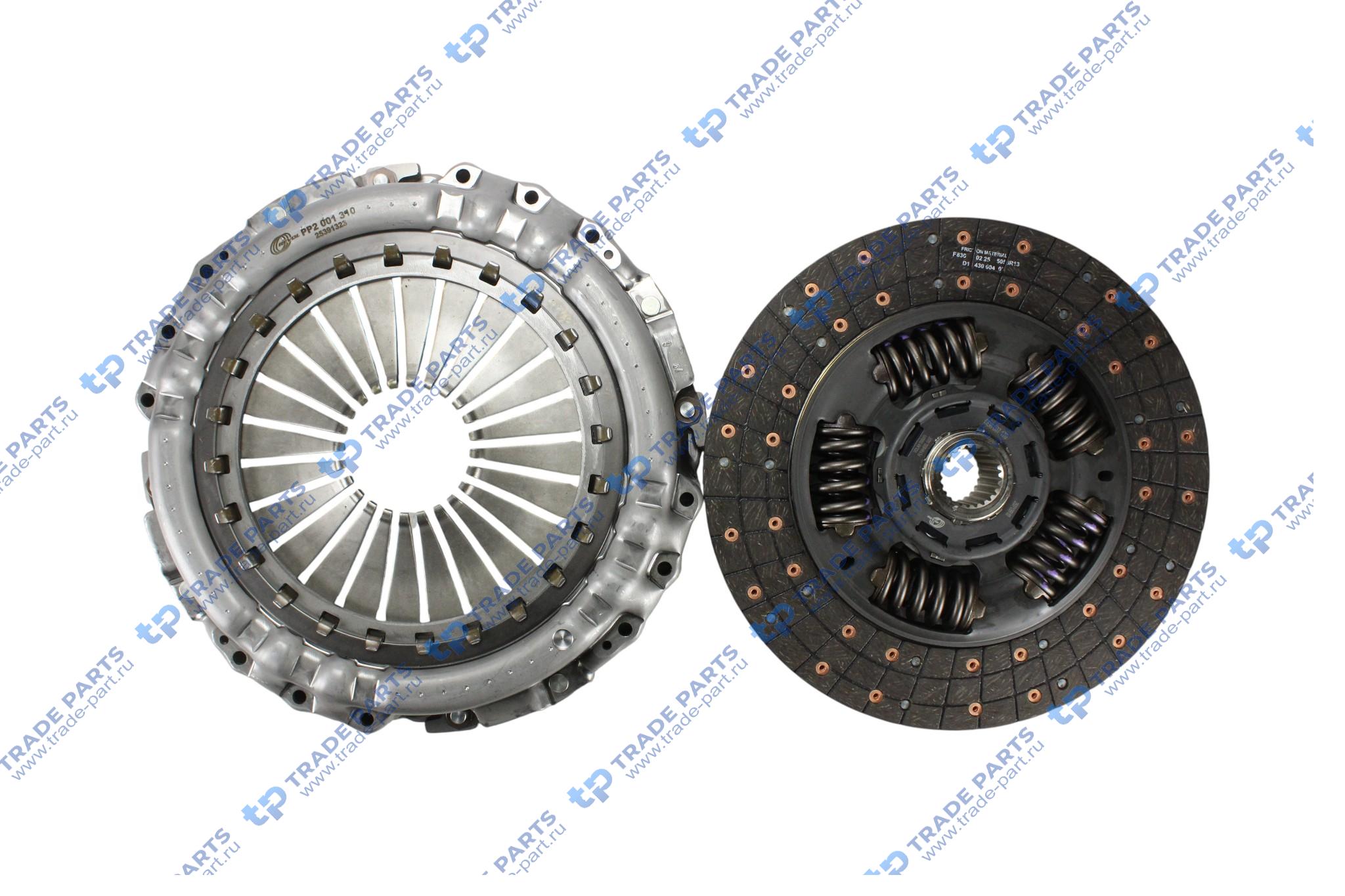 Комплект сцепления без выжимного 3400 700 601 Volvo FH, FM, FMX (КПП автомат)