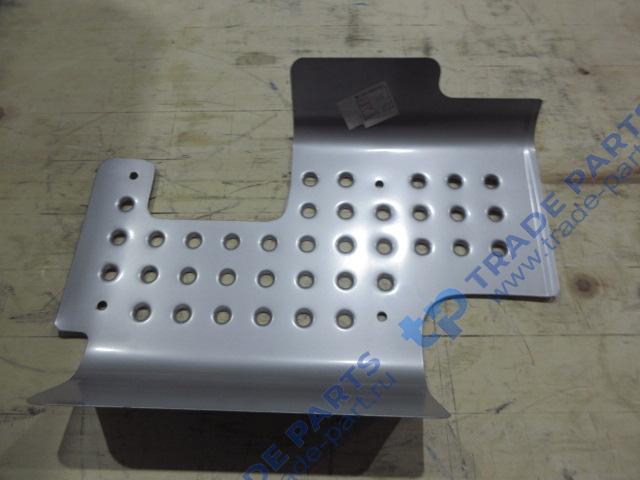 Реальная фотография теплоизолирующий кожух глушителя верхний faw j6