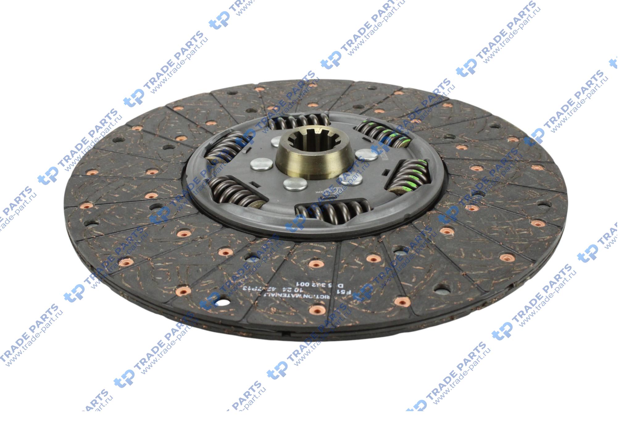 Реальная фотография диск сцепления man d0824lfl zf 6s-850 362 mm.