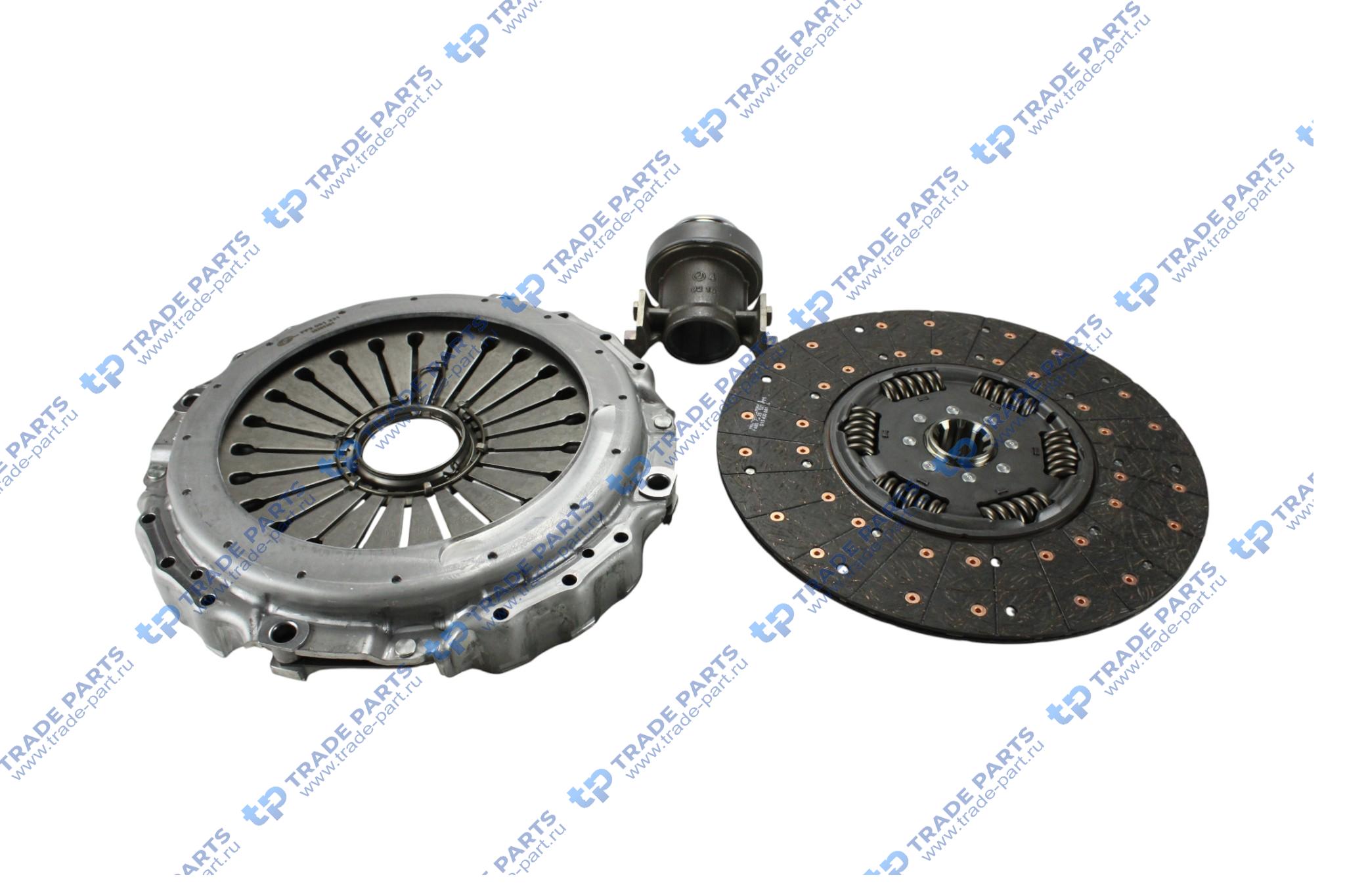 Реальная фотография комплект сцепления mb om441, om442 g155 430 mm.