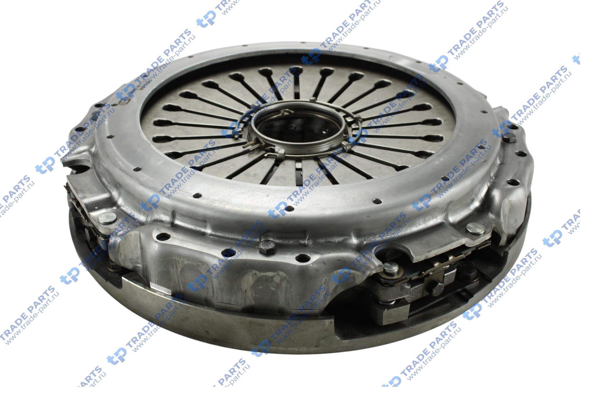 Реальная фотография корзина сцепления с одним диском без муфты ford ecotorq 12,7 zf 16s2230 400 mm. twin disc