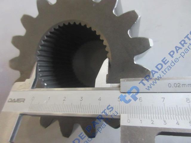 Реальная фотография шестерня полуоси бортового редуктора z-17, z-41, h-63мм cdm 833