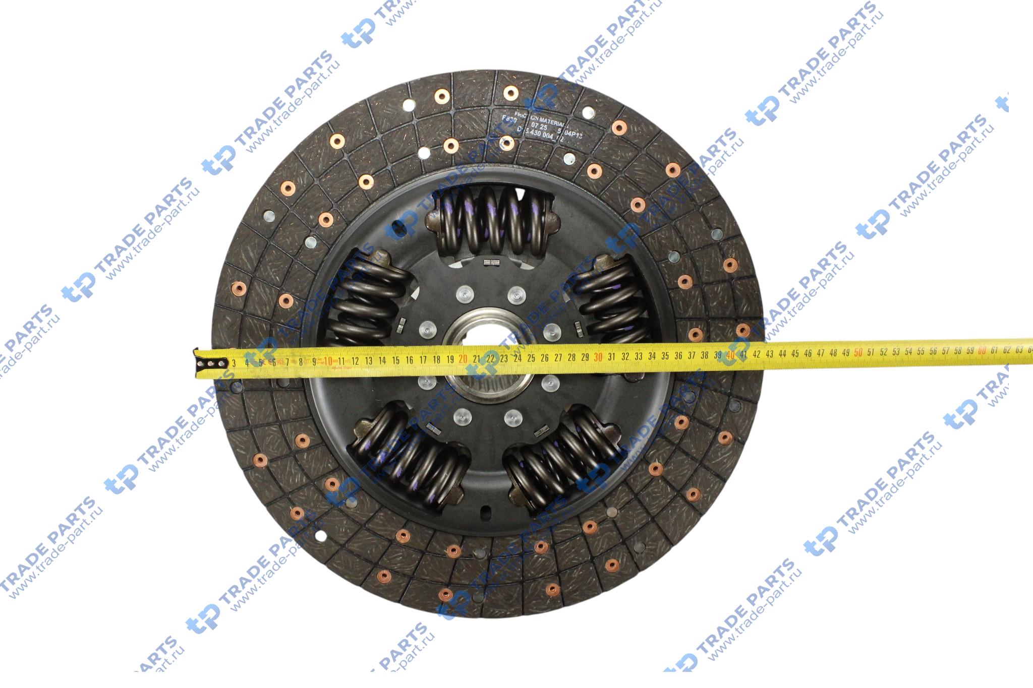 Реальная фотография комплект сцепления без выжимного 3400 700 601 volvo fh, fm, fmx (кпп автомат)