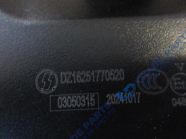 Реальная фотография зеркало x6000 нижнего вида (бордюрное правое) dz16251770510