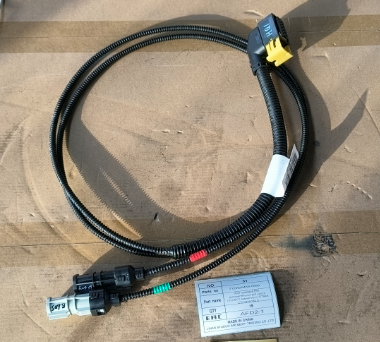 Реальная фотография жгут проводов ebs дополнительный для шасси (s32/mcy задний мост) sitrak c7h качество о