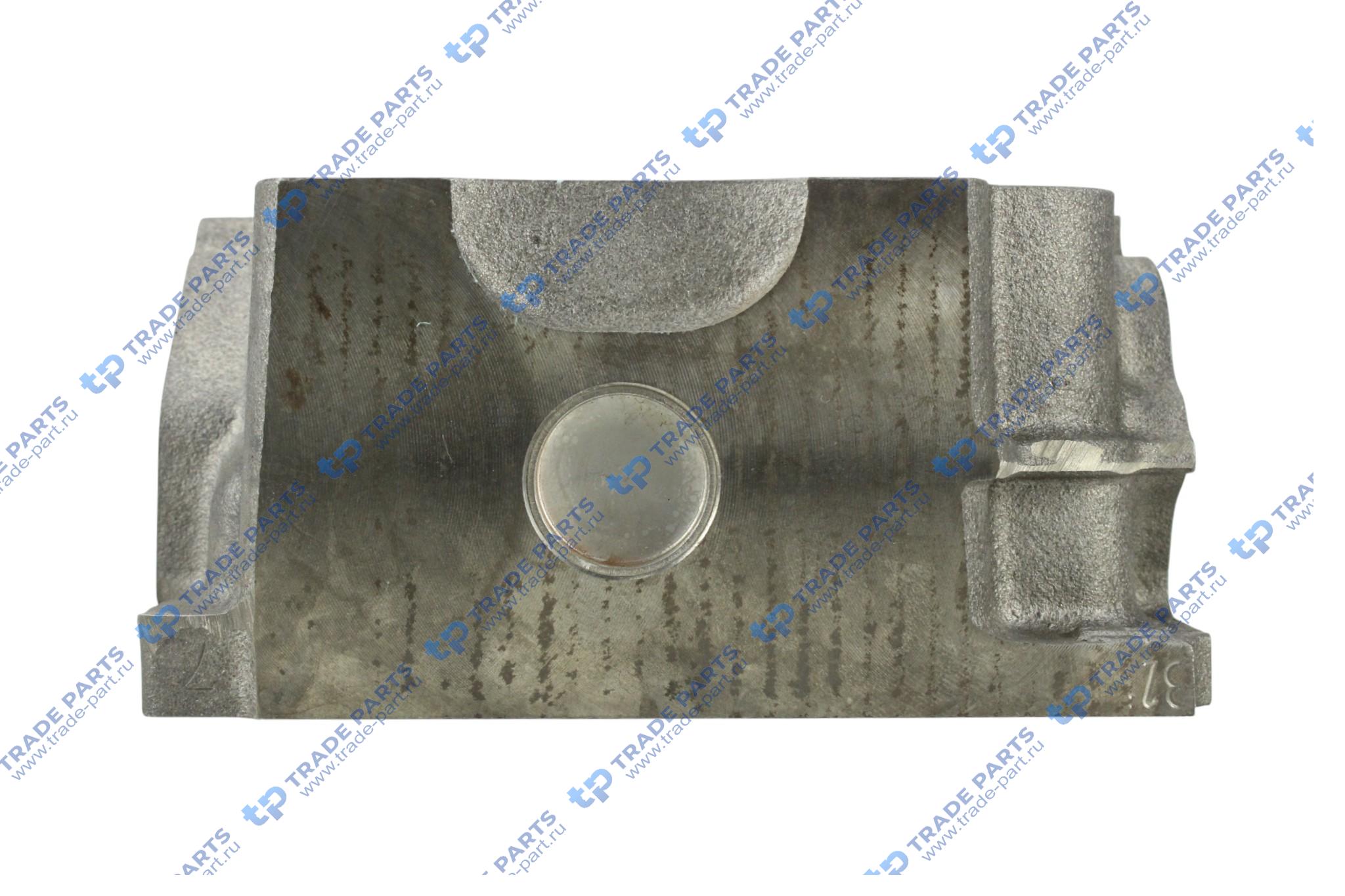 Реальная фотография головка блока (без клапанов) mb om 501/502 la инжекторная втулка m14x1 ø 9,3 мм