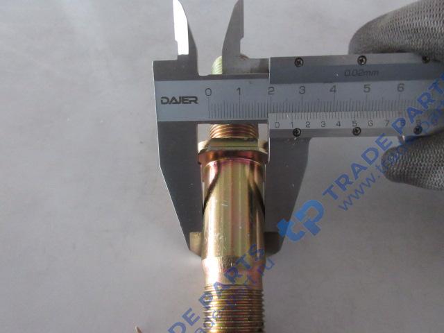 Реальная фотография шпилька колесная с гайкой (гайка с шайбой) sdlg lg946, lg956f, lg958n, lg956fh