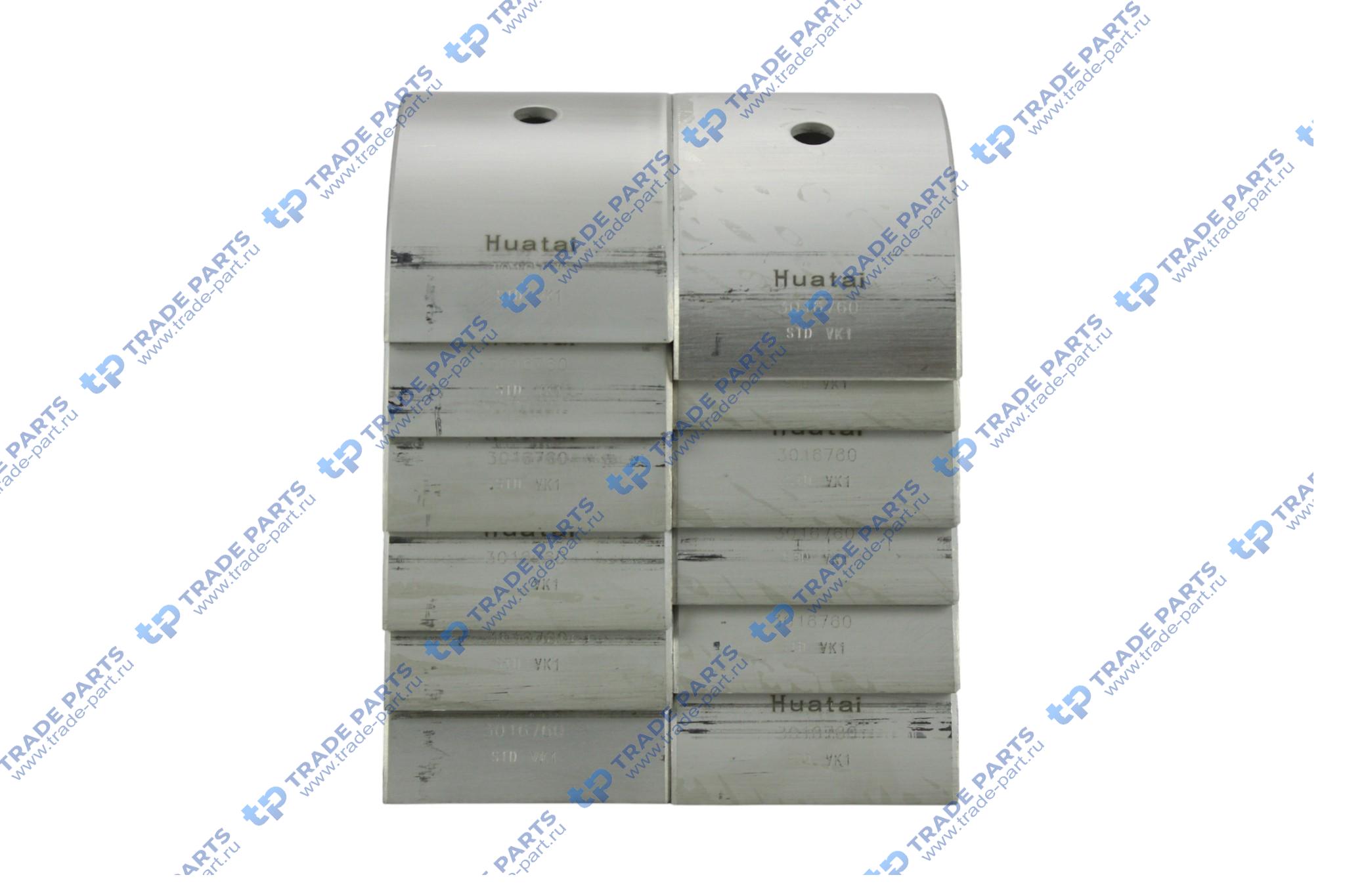 Реальная фотография вкладыши шатунные стандарт m11/qsm/ism x3000 (к-т 12 шт.) huatai