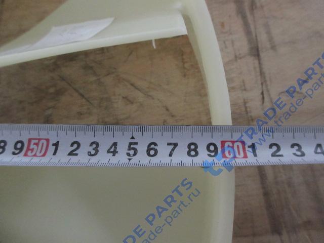 Реальная фотография крыльчатка вентилятора d=590 10 лопастей с ободом howo vg1500060447