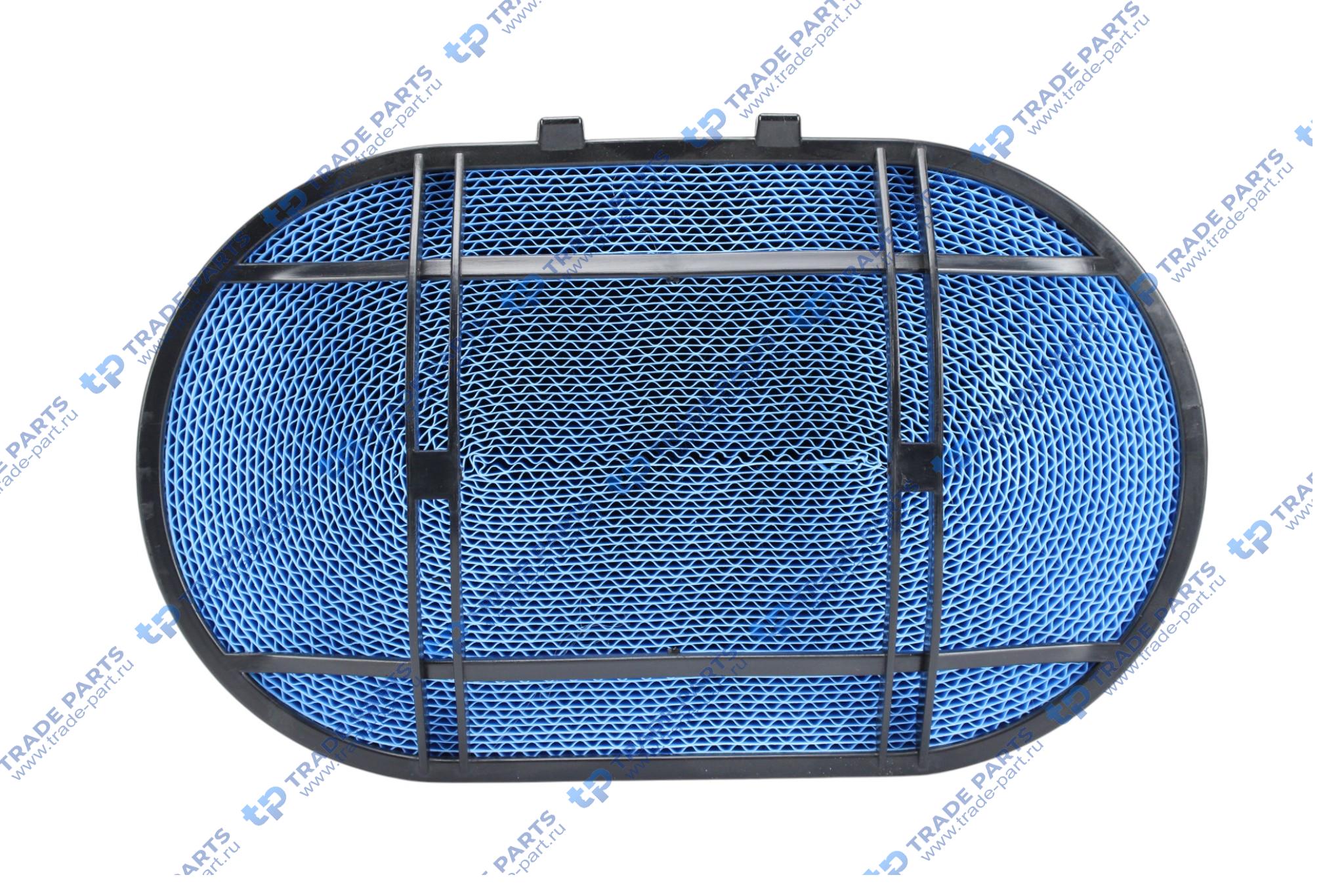 Реальная фотография фильтр воздушный основной кассета+картридж powercore new scania