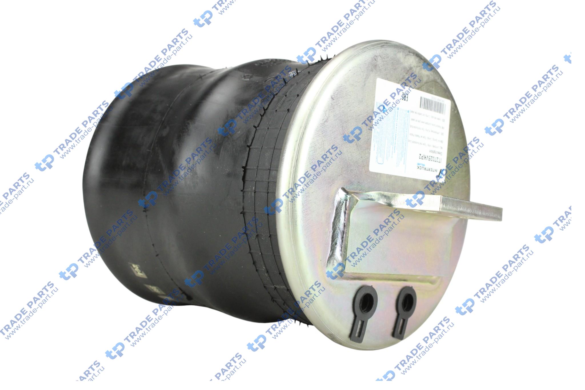 Реальная фотография пневморессора с пластиковым стаканом iveco stralis