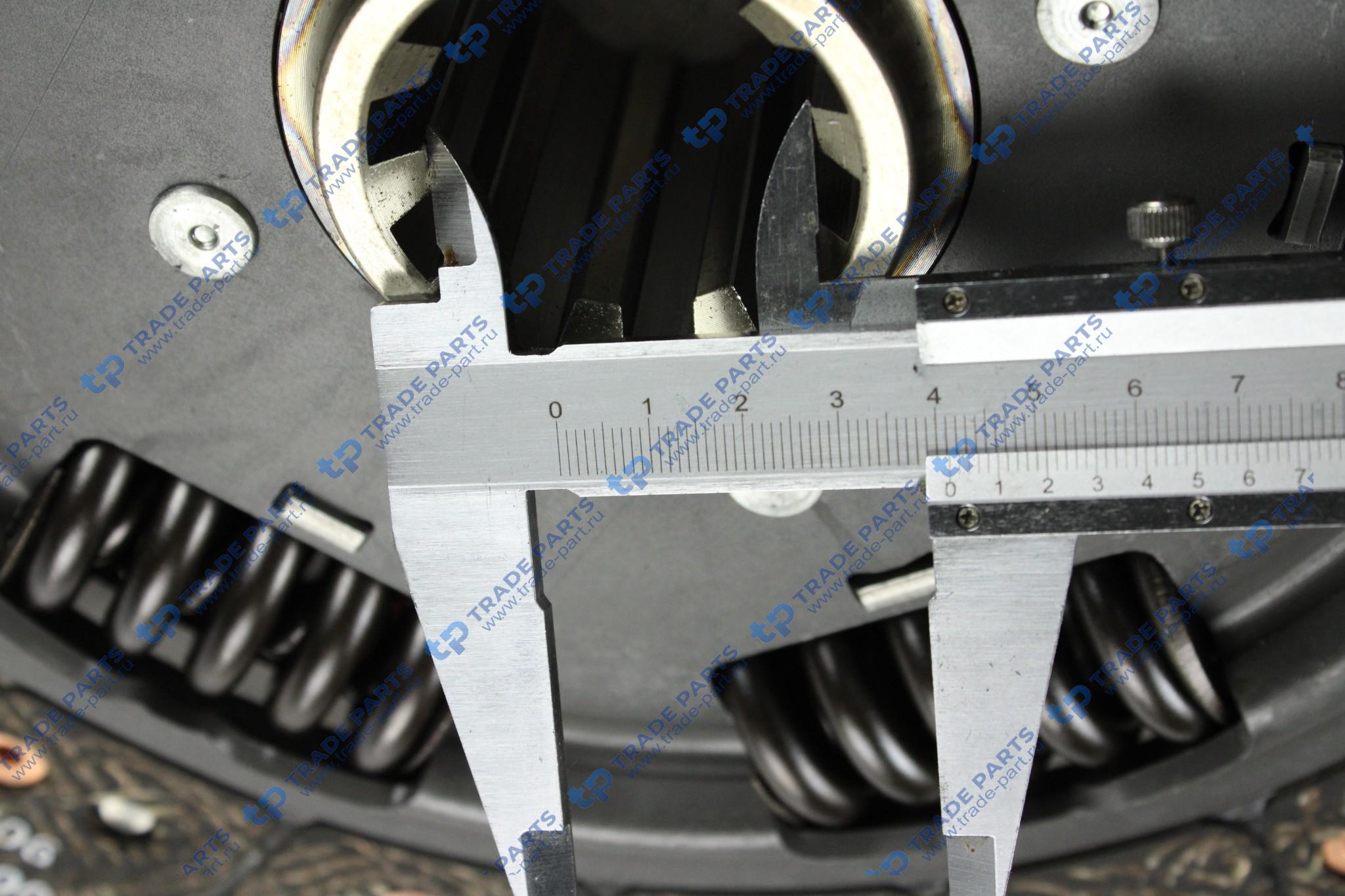 Реальная фотография диск сцепления ford ecotorq 12,7 zf 16s2230 430 mm.