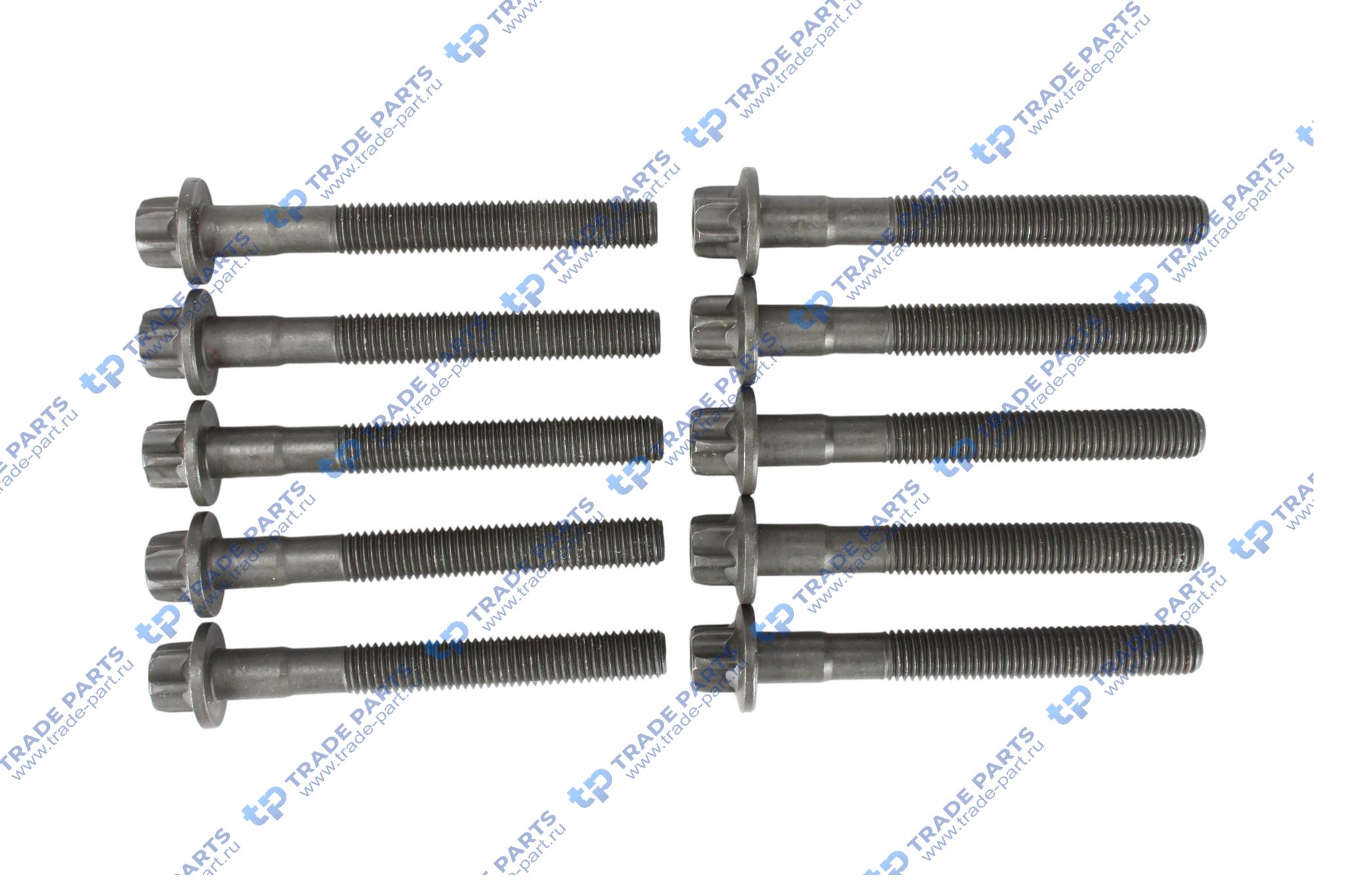 Реальная фотография комплект болтов гбц (м) m12x1.75 l=102 mb sprinter om611/om646 /w210/vito 2.2cdi 98> (10)