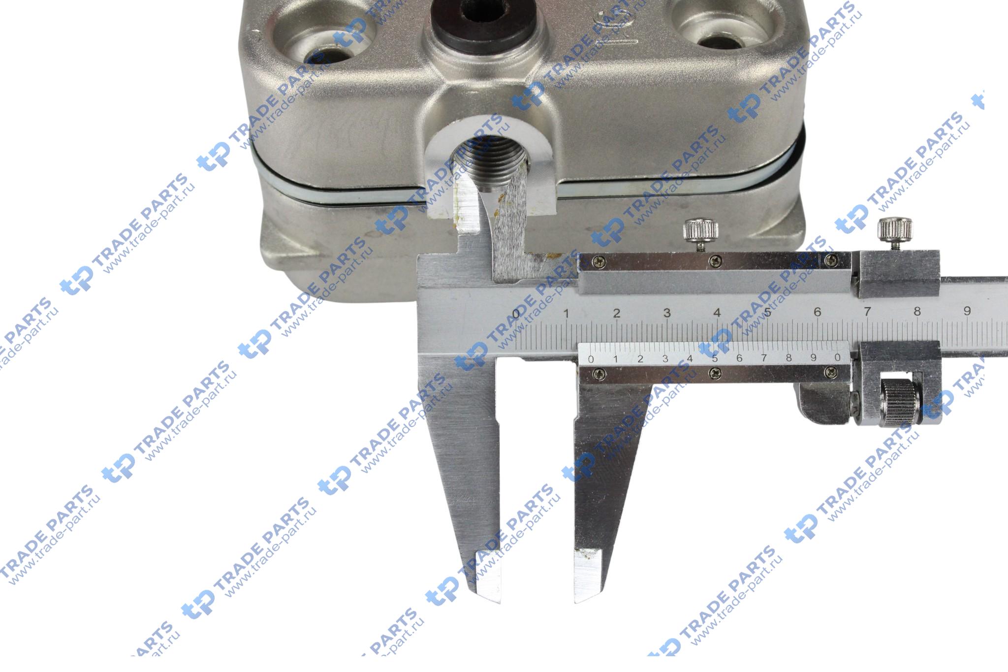 Реальная фотография головка блока компрессора mb om 457 la/hla, om 460 la