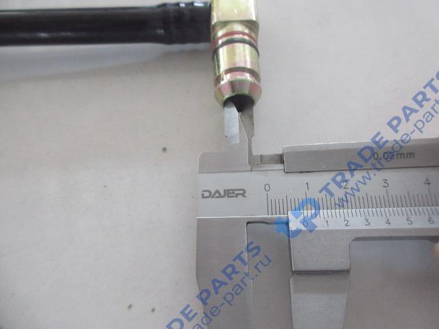 Реальная фотография трубка тормозная правая от ускорительного клапана к модулятору абс faw качество о