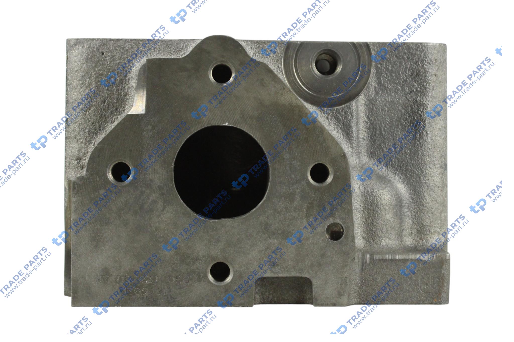 Реальная фотография головка блока (без клапанов) mb om 501/502 la инжекторная втулка m14x1 ø 9,3 мм