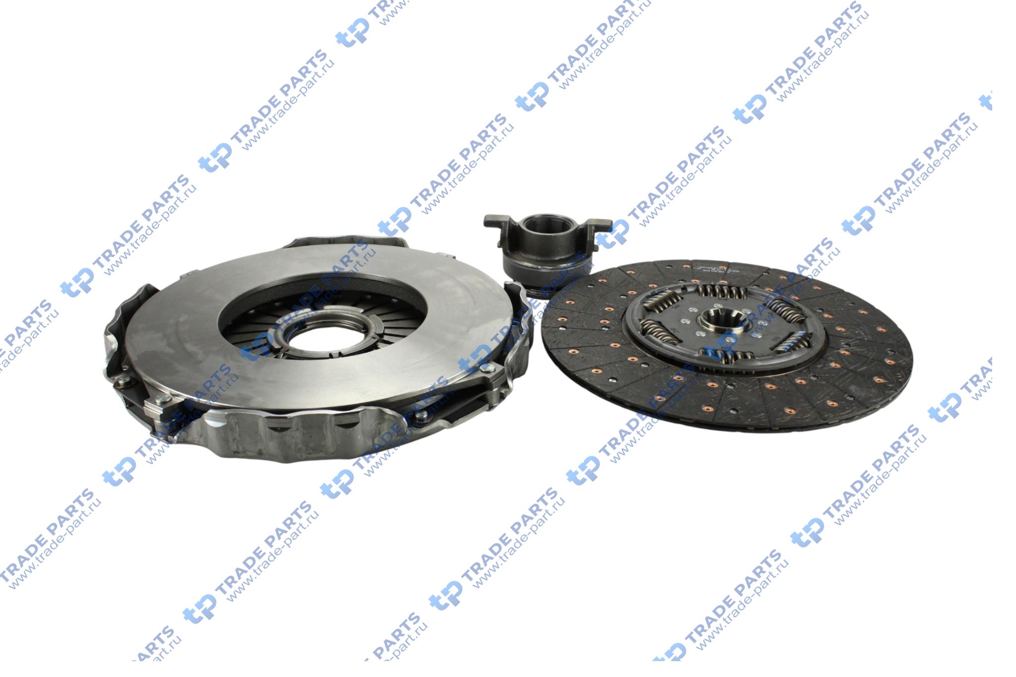 Реальная фотография комплект сцепления ford cargo fpt cursor 10,3 zf 16as2220 manuel 430mm.