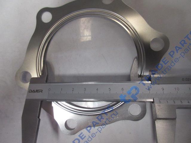 Реальная фотография прокладка ткр выпускная (круглая) мс11/мс13 качество о