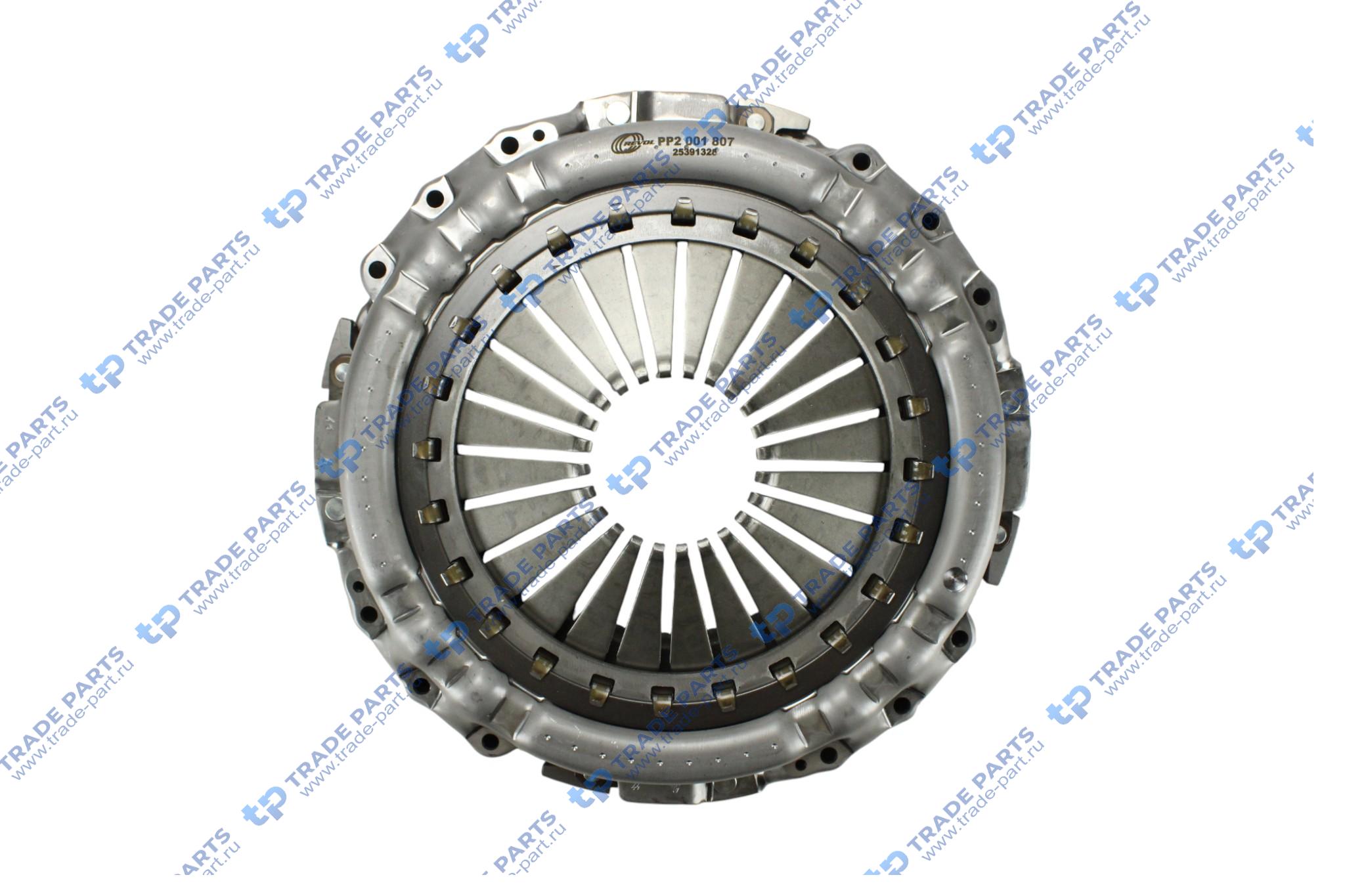 Реальная фотография корзина сцепления man tgs tgx (euro 6) d2676lf zf traxon 12tx 2620td 430 mm.