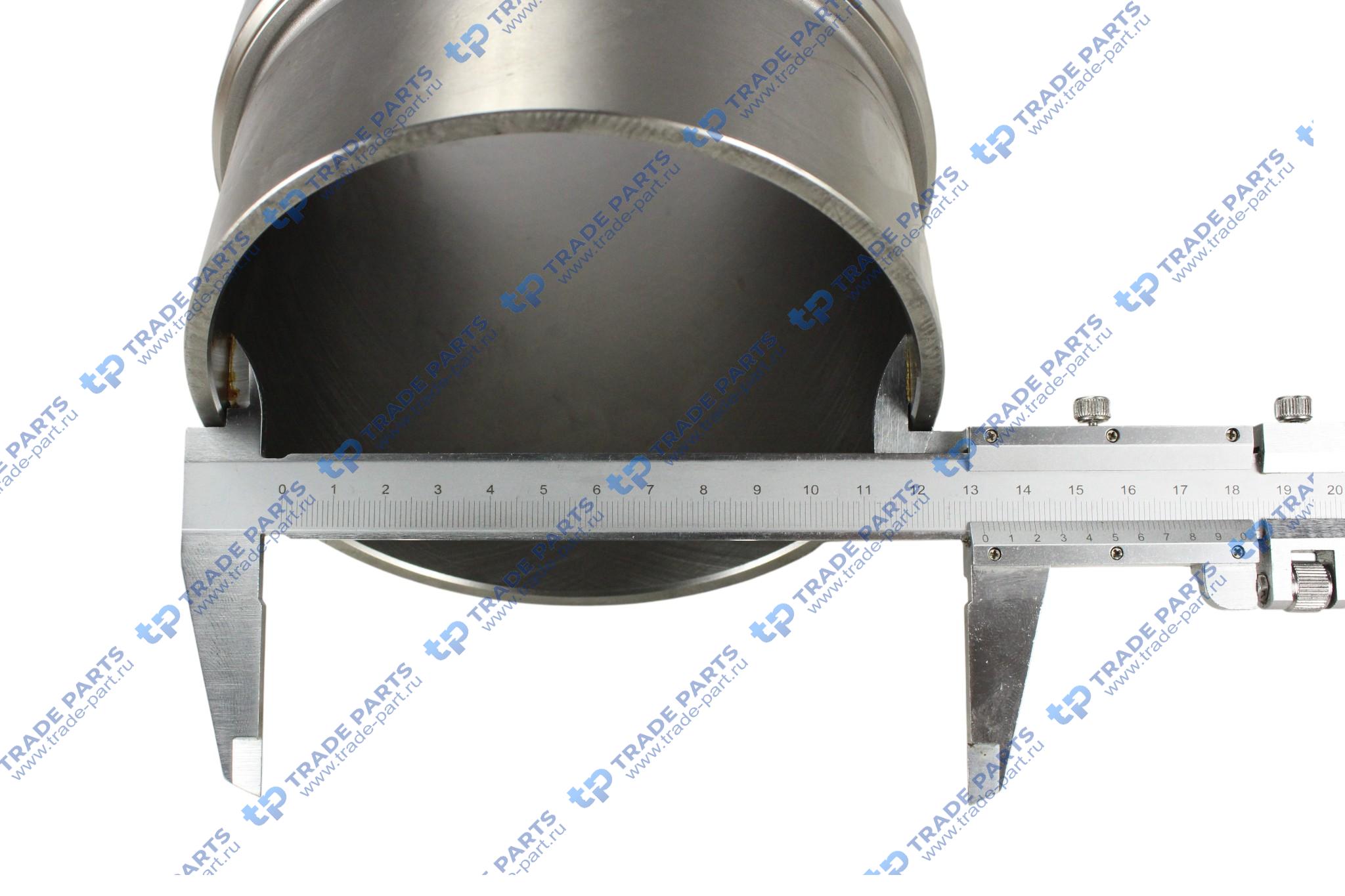 Реальная фотография гильза цилиндра a=142 c=159 l=257 h+f=9,95 (с упл. кольцами) mb om 471 la с огнеупорным кольцом