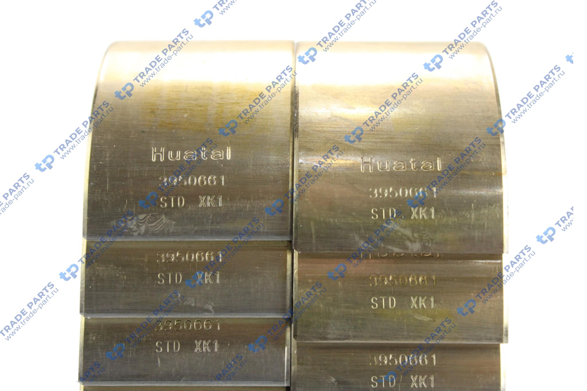 Реальная фотография вкладыши шатунные (комплект 12 шт) 6ct 3950661 huatai