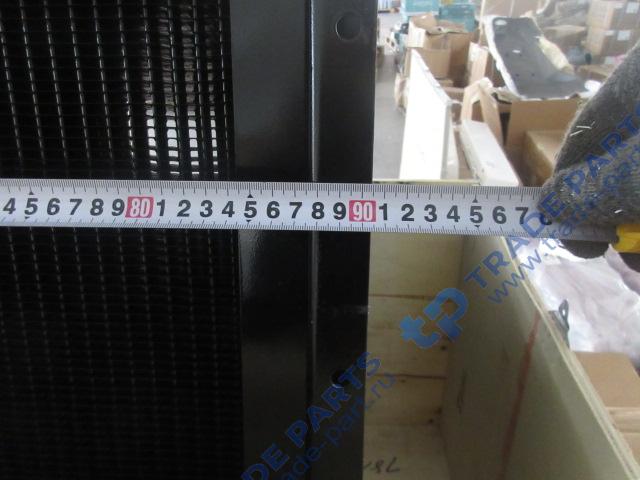 Реальная фотография радиатор+диффузор xcmg