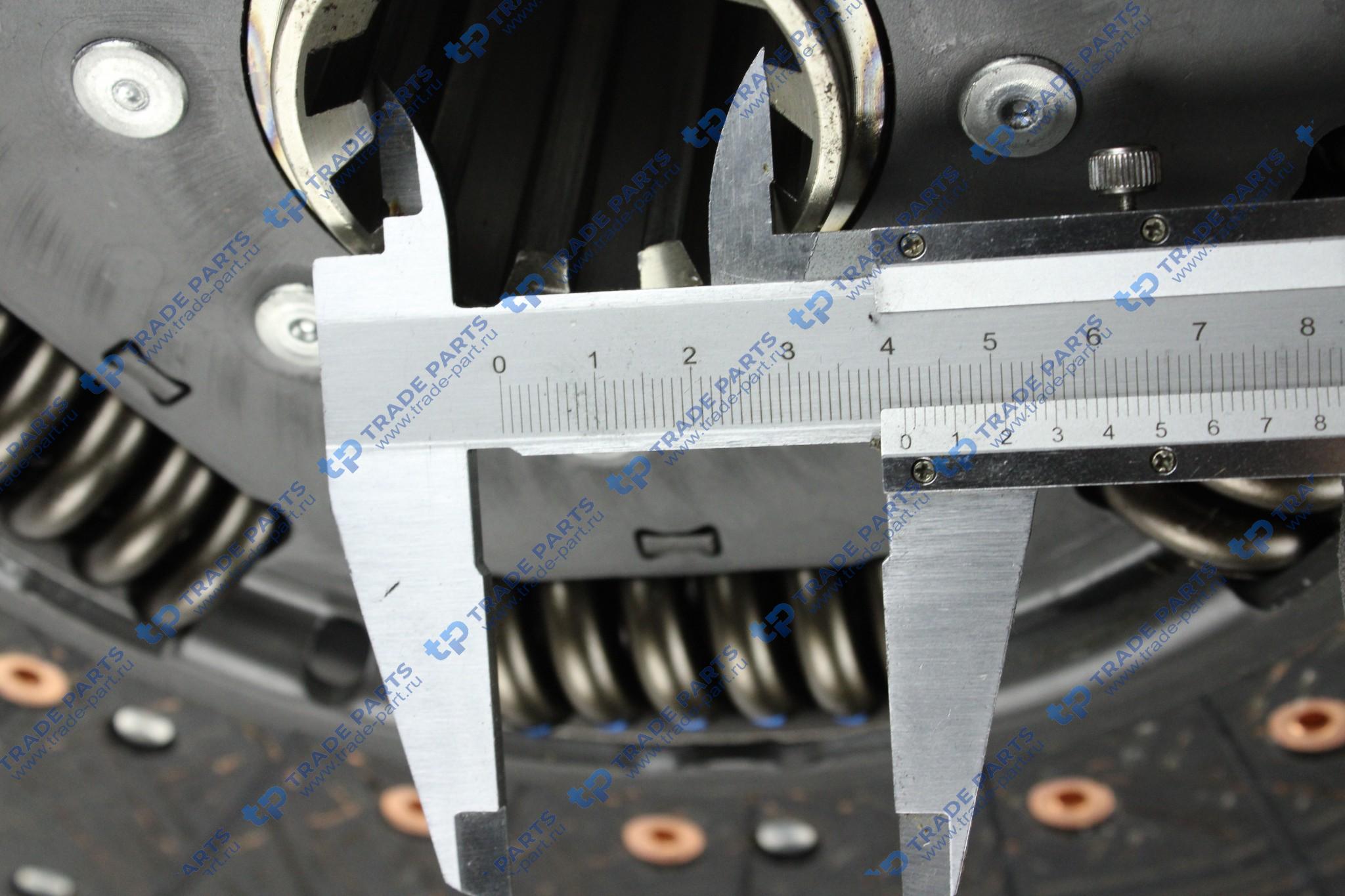 Реальная фотография комплект сцепления ford cargo fpt cursor 10,3 zf 16as2220 manuel 430mm.