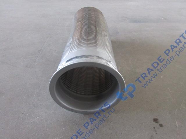 Реальная фотография гофра выхлопной системы d=125 l=350