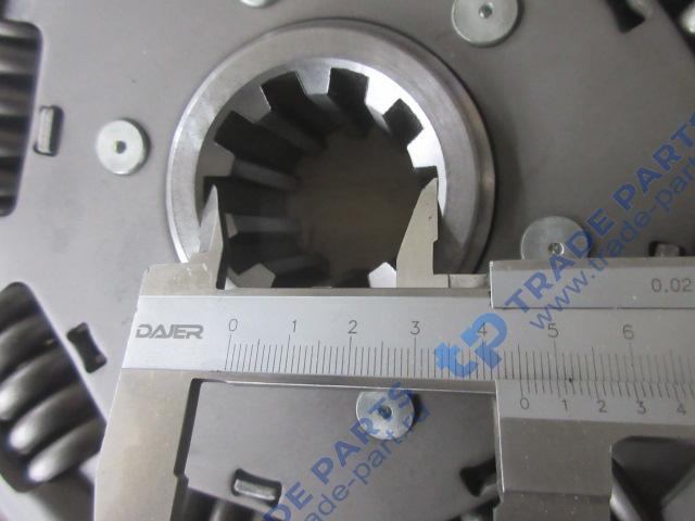 Реальная фотография диск сцепления d=430 втулка d=45, z=10