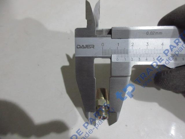 Реальная фотография штуцер трубки кпп faw j6 3250 качество о