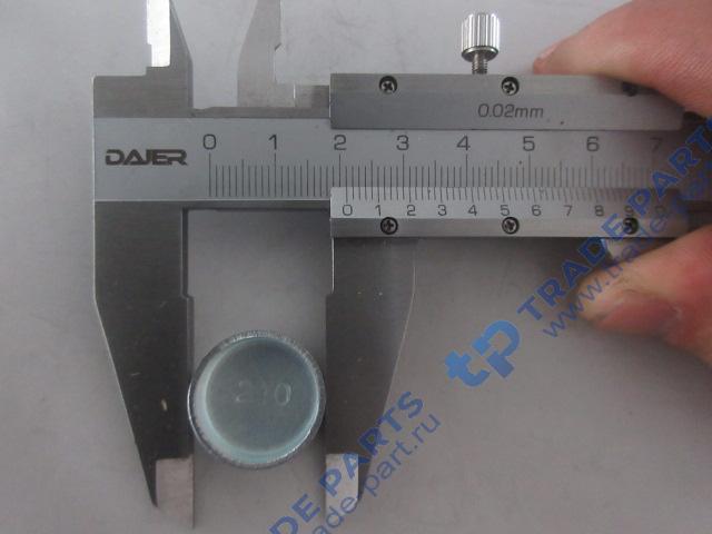 Реальная фотография заглушка блока цилиндров