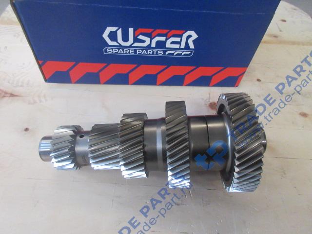 Реальная фотография вал промежуточный акпп правый в сборе zf х6000 12tx2620td качество о