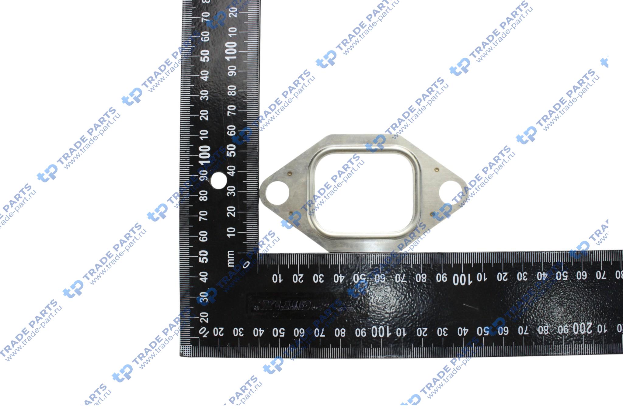 Реальная фотография прокладка выпускного коллектора faw 1008011-29d huatai