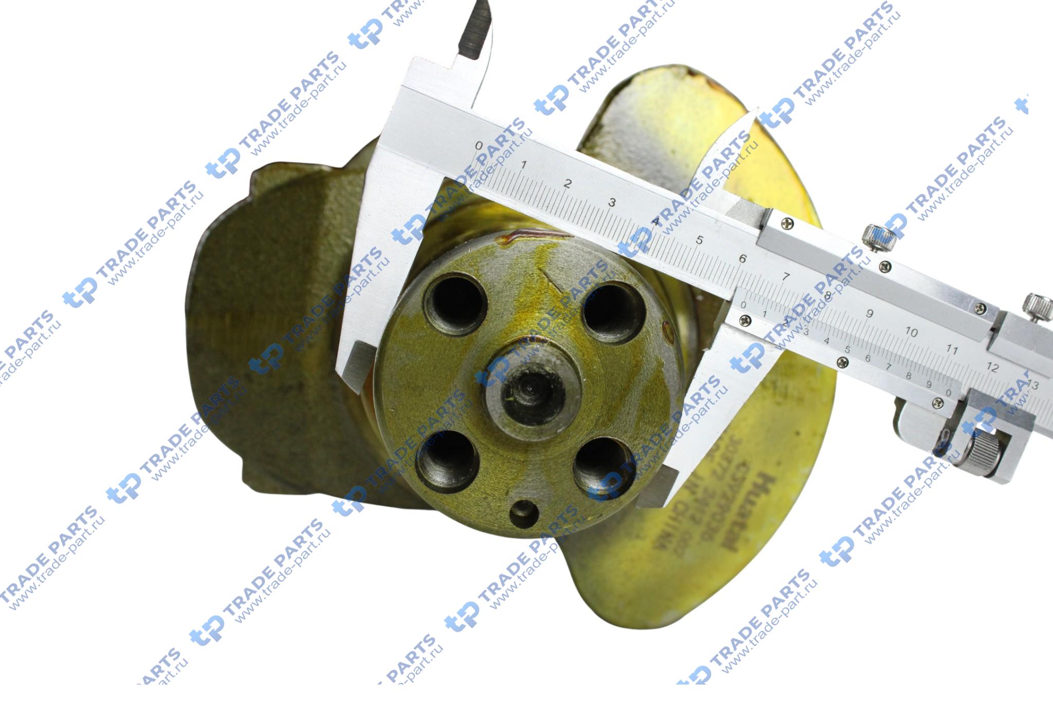 Реальная фотография коленвал в сборе 4bt huatai