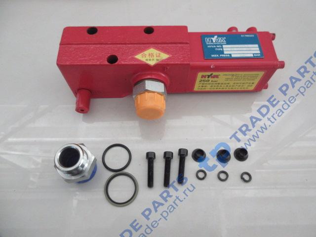 Клапан насоса подъема кузова гидравлический HYVA (PT-1220-220/250) HOWO