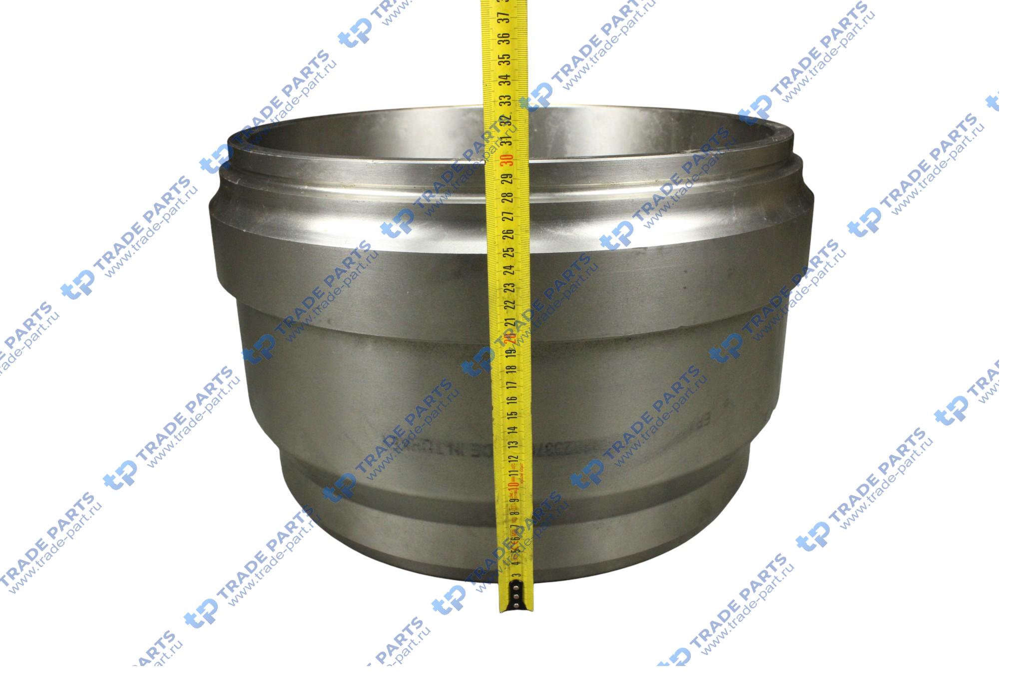 Реальная фотография барабан тормозной volvo 410x200 (задний) f12/fh12 пр-во турция