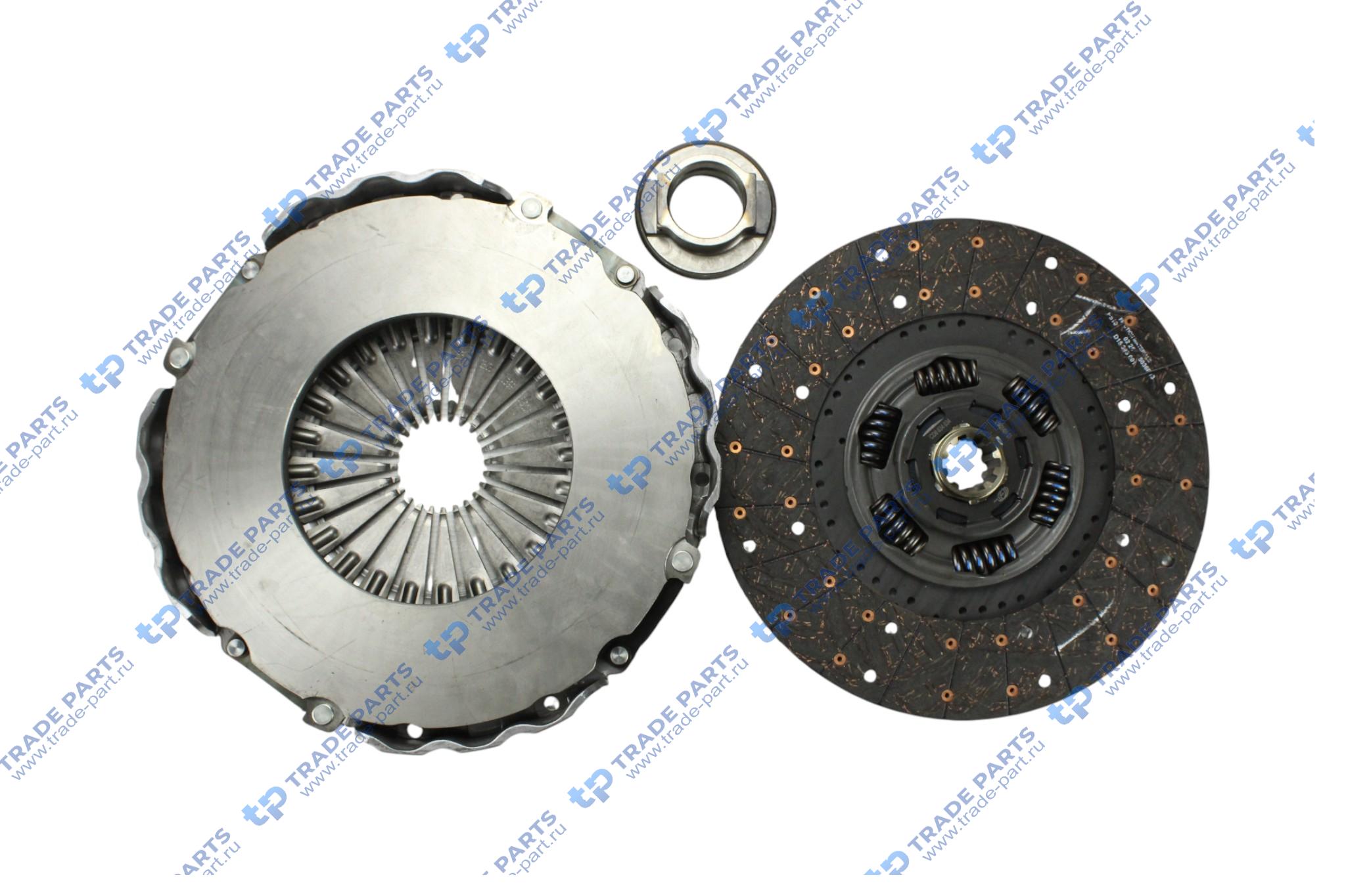 Реальная фотография комплект сцепления 395 mm z=10 rvi midlum premium 2, volvo fe