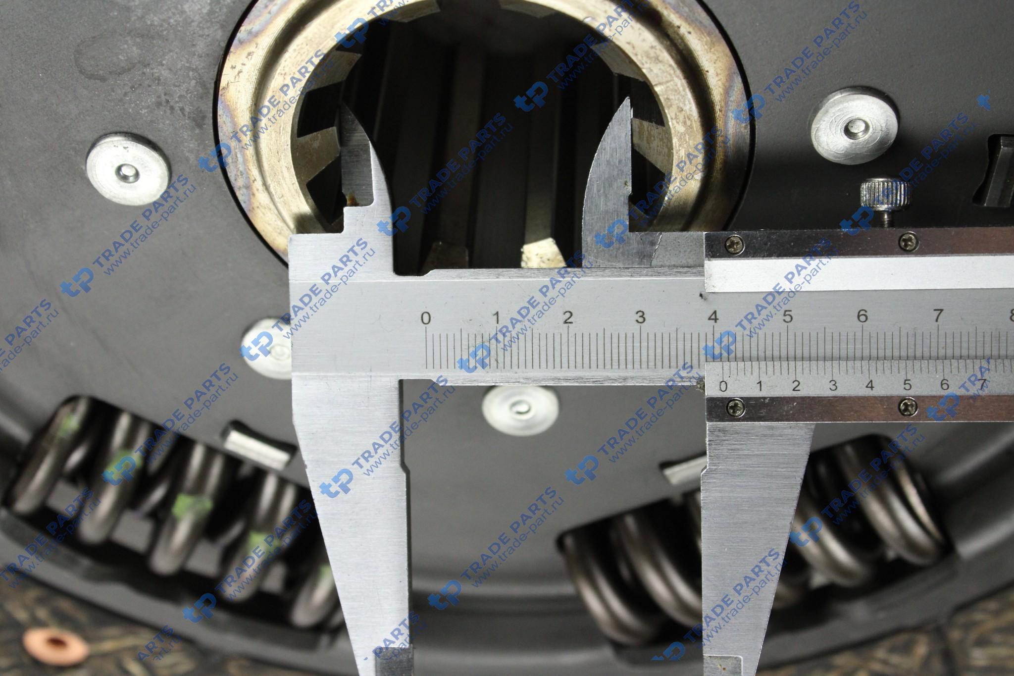 Реальная фотография комплект сцепления man tgs, tgx (euro 6) d2676lfl zf 16s253 od amt 430mm.