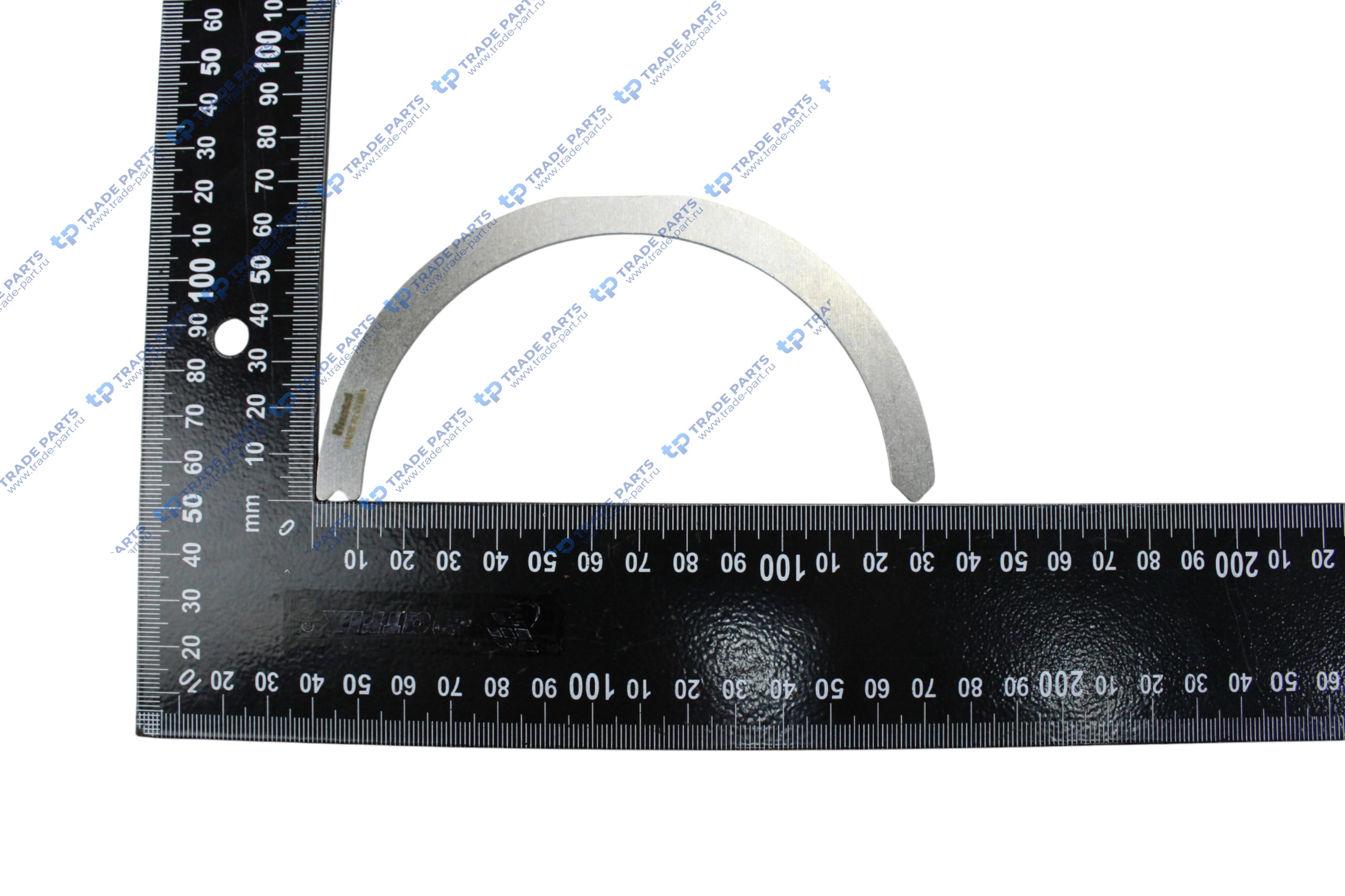 Реальная фотография полукольца коленвала wp10 egr  612600013917 huatai