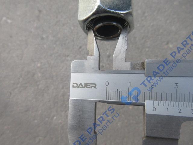 Реальная фотография труба стальная подачи масла в механизм гур sitrak c7h howo t5g качество о