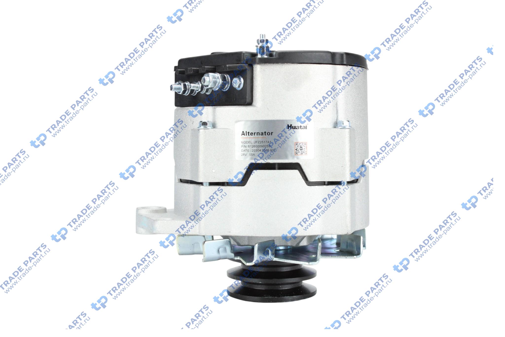 Генератор 28V  55A WD615 Евро2 HUATAI