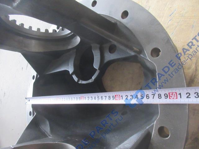 Реальная фотография корпус редуктора заднего моста с бугелями howo t5g / sitrak c7h качество о