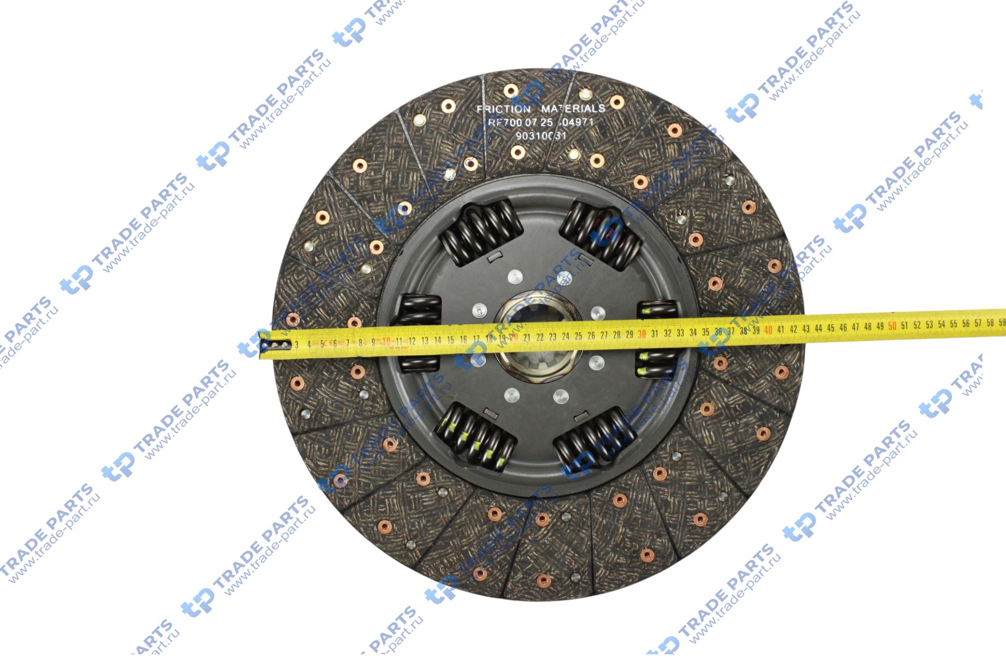Реальная фотография комплект сцепления d430 без выжимного daf xf xf ii cf euro6